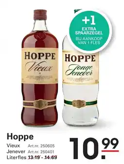 Sligro Hoppe Vieux Jenever aanbieding