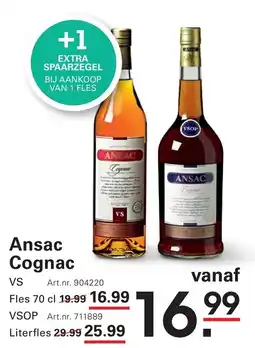 Sligro Ansac Cognac aanbieding