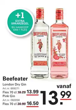 Sligro Beefeater London Dry Gin aanbieding