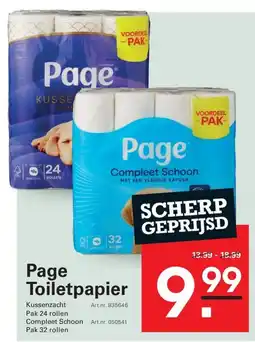 Sligro Page Toilettepapier aanbieding