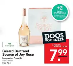 Sligro Gérard Bertrand Source of Joy Rosé aanbieding