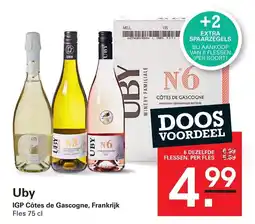 Sligro Uby IGP Côtes de Gascogne, Frankrijk aanbieding