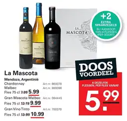 Sligro La Mascota aanbieding