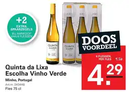 Sligro Quinta da Lixa Escolha Vinho Verde aanbieding