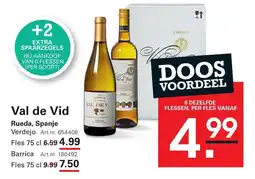 Sligro Val de Vid aanbieding