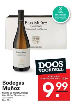 Sligro Bodegas Muñoz Blas Muñoz Chardonnay aanbieding