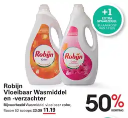 Sligro Robijn Vloeibaar Wasmiddel en -verzachter aanbieding