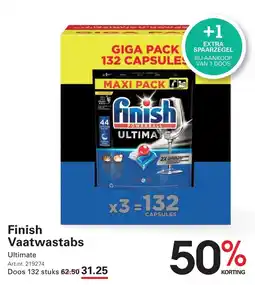 Sligro Finish Vaatwastabs Ultimate aanbieding