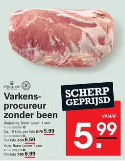 Sligro O'SULLIVAN Varkens-procureur zonderder been aanbieding