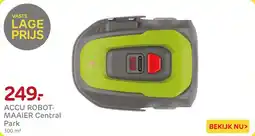 Praxis Accu Robotmaaier Central Park aanbieding