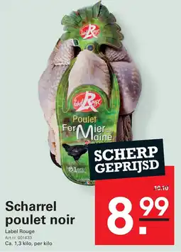 Sligro Label Rouge Scharrel poulet noir aanbieding