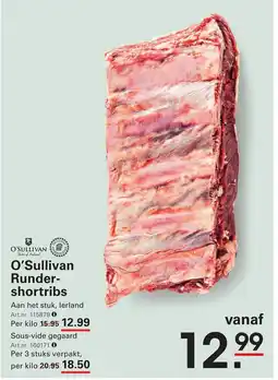 Sligro O'Sullivan Runder-shortribs aanbieding