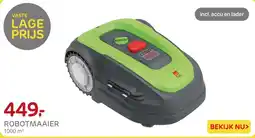 Praxis Robotmaaier 1000 m² aanbieding