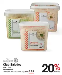 Sligro Club Salades aanbieding