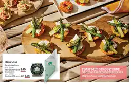 Sligro Deliziosa Toast met geroosterde groene asperges en burrata aanbieding