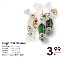 Sligro Segarelli Salami aanbieding