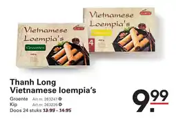 Sligro Thanh Long Vietnamese loempia's aanbieding
