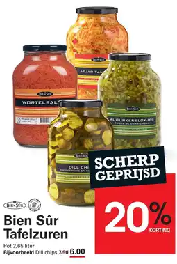 Sligro Bien Sûr Tafelzuren aanbieding