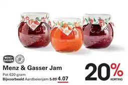 Sligro Menz & Gasser Jam aanbieding