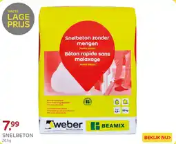 Praxis Snelbeton aanbieding