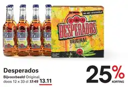Sligro Desperados Original aanbieding