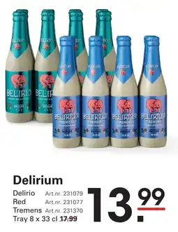 Sligro Delirium Delirio Tremens aanbieding