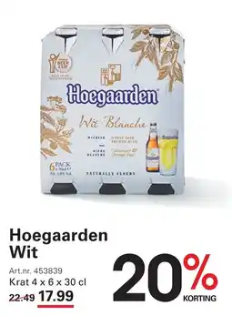 Sligro Hoegaarden Wit aanbieding
