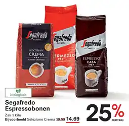 Sligro Segafredo Espressobonnen aanbieding