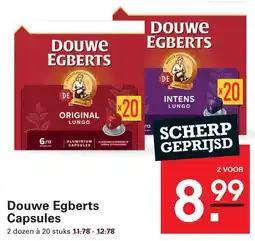 Sligro Douwe Egberts Capsules aanbieding