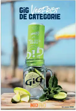 Sligro Gig green hard iced tea aanbieding