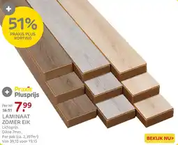 Praxis Laminaat Zomer Eik aanbieding