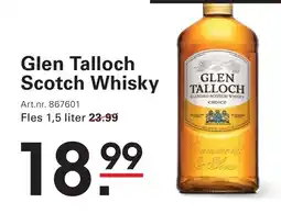 Sligro Glen Talloch Scotch Whisky aanbieding