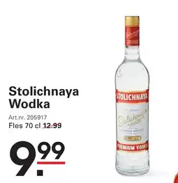 Sligro Stolichnaya Wodka aanbieding