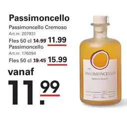 Sligro Passimoncello Passimoncello Cremoso aanbieding