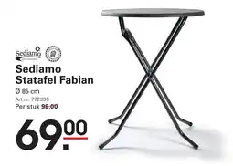 Sligro Sediamo Statafel Fabian aanbieding