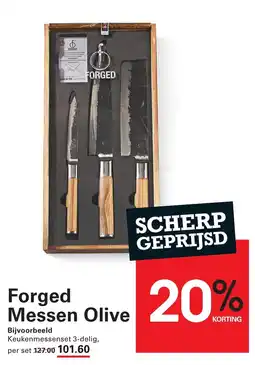 Sligro Forged Messen Olive aanbieding
