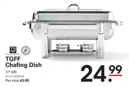 Sligro TGFF Chafing Dish aanbieding