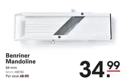 Sligro Benriner Mandoline aanbieding