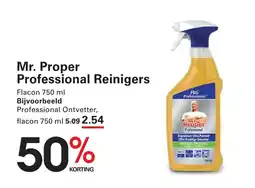 Sligro Mr. Proper Professional Reinigers aanbieding