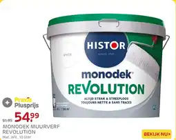 Praxis Histor Monodek Muurverf aanbieding