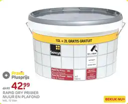 Praxis Rapid Dry Primer Muur en Plafond aanbieding