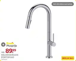 Praxis Keukenkraan Portofino aanbieding