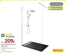 Praxis Regendouche Delice aanbieding