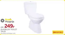 Praxis Duoblok Toilet Tavo aanbieding