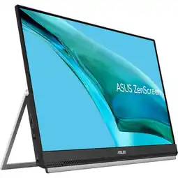 Bol.com ASUS ZenScreen MB249C - Portable Monitor - USB-C 60W - 24 inch - 75hz - Met Stand aanbieding