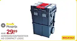 Praxis Gereedschapskoffer HD Compact Logic aanbieding