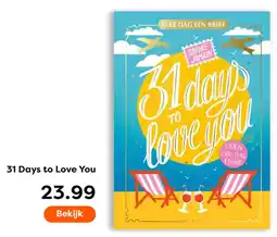 The Read Shop 31 Days to Love You aanbieding