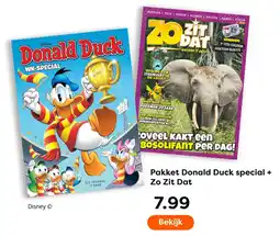 The Read Shop Pakket Donald Duck special + Zo Zit Dat aanbieding