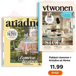 The Read Shop Pakket Vtwonen + Ariadne at Home aanbieding