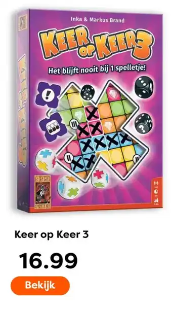 The Read Shop Keer op Keer 3 aanbieding